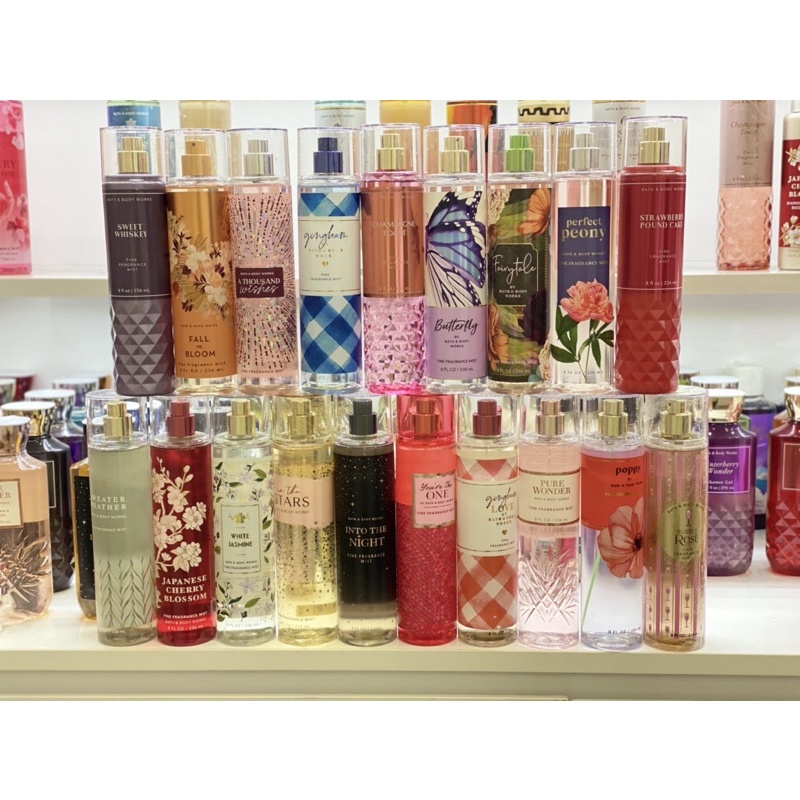 XỊT THƠM TOÀN THÂN NỮ BATH&BODYWORKS 236ml Mỹ