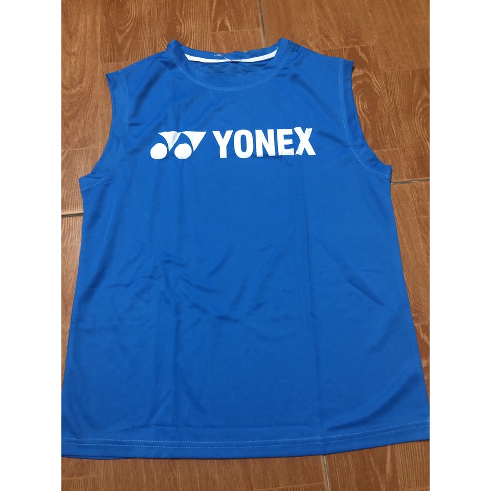 Áo CẦU lông ba lỗ,áo yonex ba lỗ thể thao nam,áo tập cầu lông mùa hè