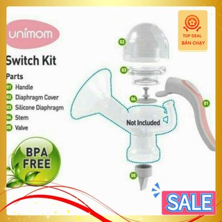 Bộ phụ kiện chuyển đổi máy hút sữa unimom điện sang tay