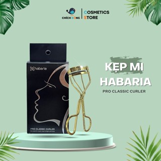 Kẹp bấm mi HABARIA 3D giúp mi cong dài đều, thiết kế chuyên dụng êm ái không bị gãy mi, rụng mi