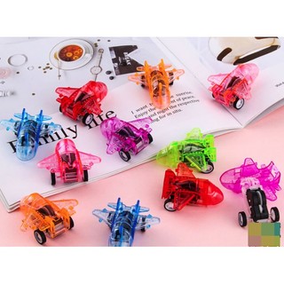 Set 05 máy bay đồ chơi bánh đà tí hon - siêu rẻ