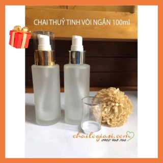 CHAI THUỶ TINH DÁNG CAO VÒI NHẤN NGẮN