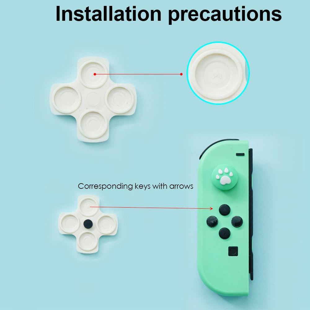 MAG Miếng Dán Nút Bấm Thay Thế Cho Tay Cầm Chơi Game Nintendo Switch