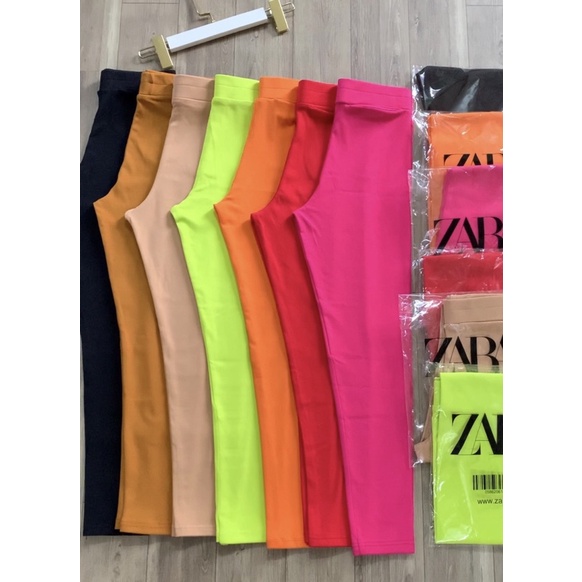 Quần legging túi mổ thần thánh ZR 9 tấc cao cấp có túi , quần legging thun mặc nhà chất siêu co giãn, thoáng mát45-62kg