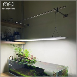 Treo đèn bắt tường- thương hiệu mad- dành cho hồ cá