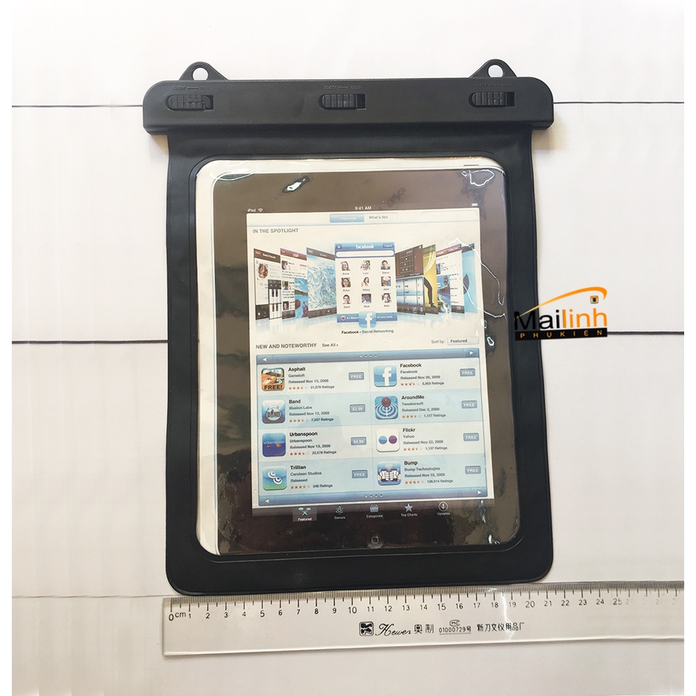 TÚI CHỐNG NƯỚC CHO IPAD CỰC TO