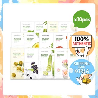 Mặt nạ giấy Nature Republic Real Nature Mask Sheet x 10 Hàng mới về