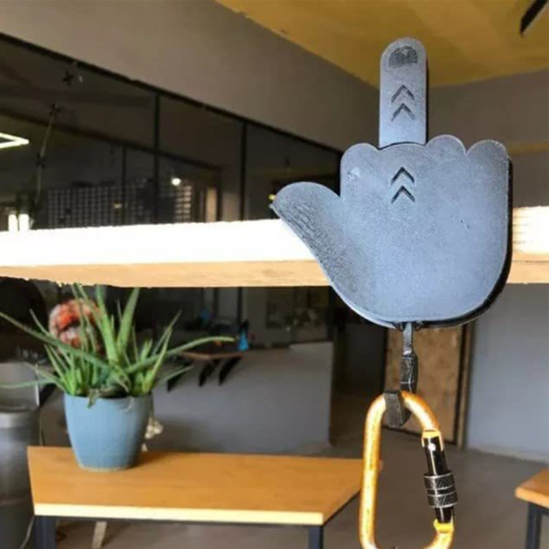 Giá Đỡ Móc Treo Chìa Khóa Gắn Tường Không Cần Đục Lỗ Có Thể Thu Gọn