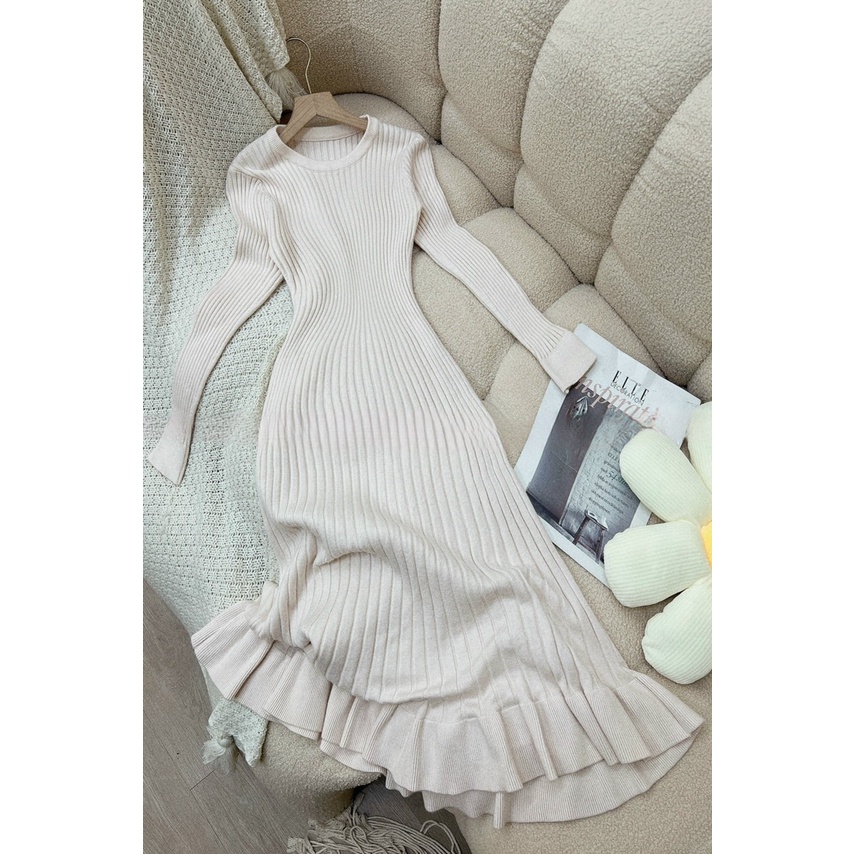 ĐẦM LEN TĂM ĐUÔI BÈO - LEN 29