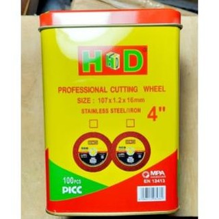 Đá cắt sắt 100 hd , đá cắt inox hd, đá cắt kim loại hd - an nhiên shop
