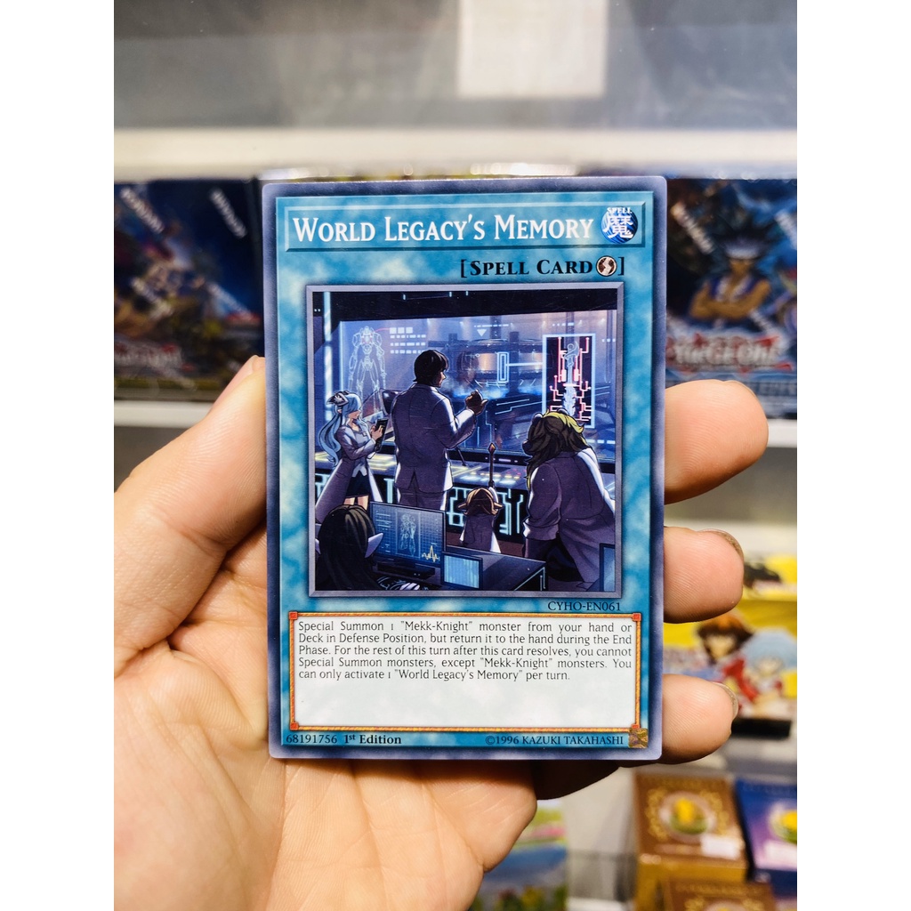 Thẻ bài YugiOh! Mã CYHO-EN061 - World Legacy's Memory - Common - 1st Edition