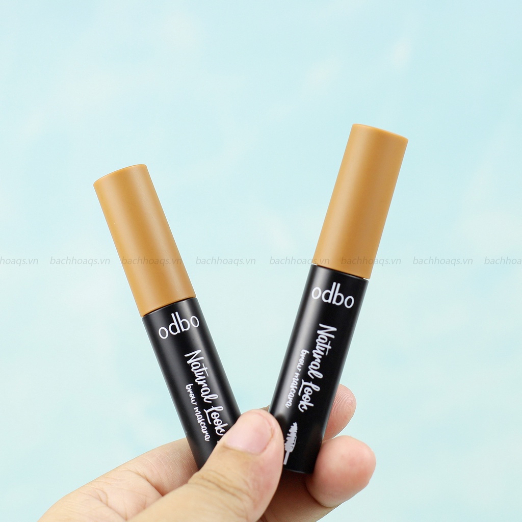 Mascara Chân Mày Odbo Natural Look Tông Nâu Tự Nhiên - Mascara Chân Mày Tông Nâu Tự Nhiên OD798 No.02