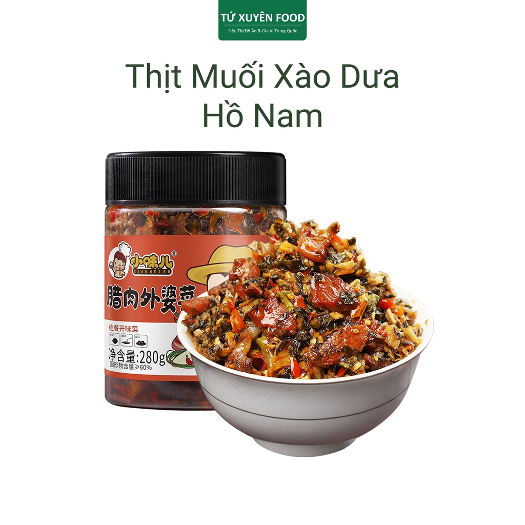 Thịt Muối Xào Dưa Chua Cay Hồ Nam 280