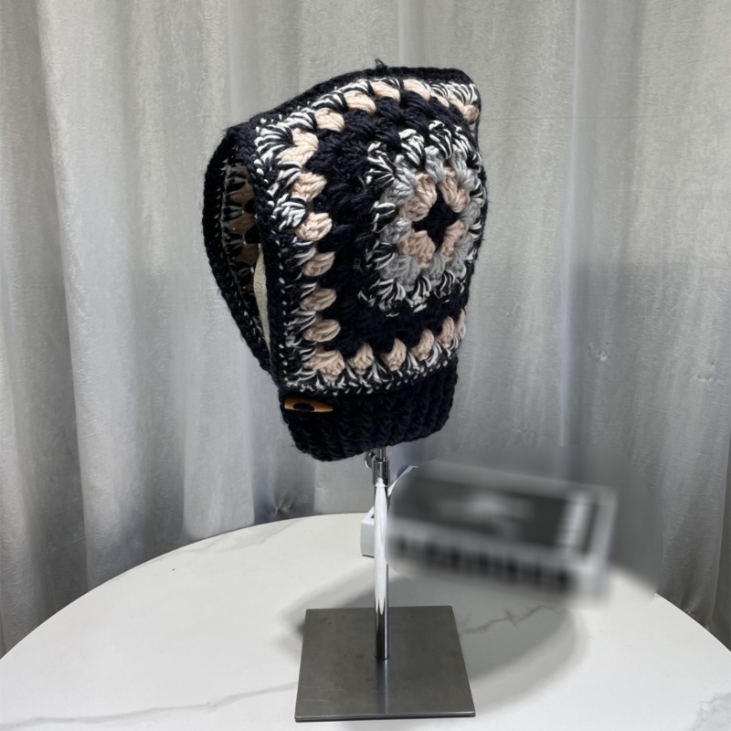 Mũ beanie Trùm Đầu Giữ Ấm Tai Phong Cách Vintage