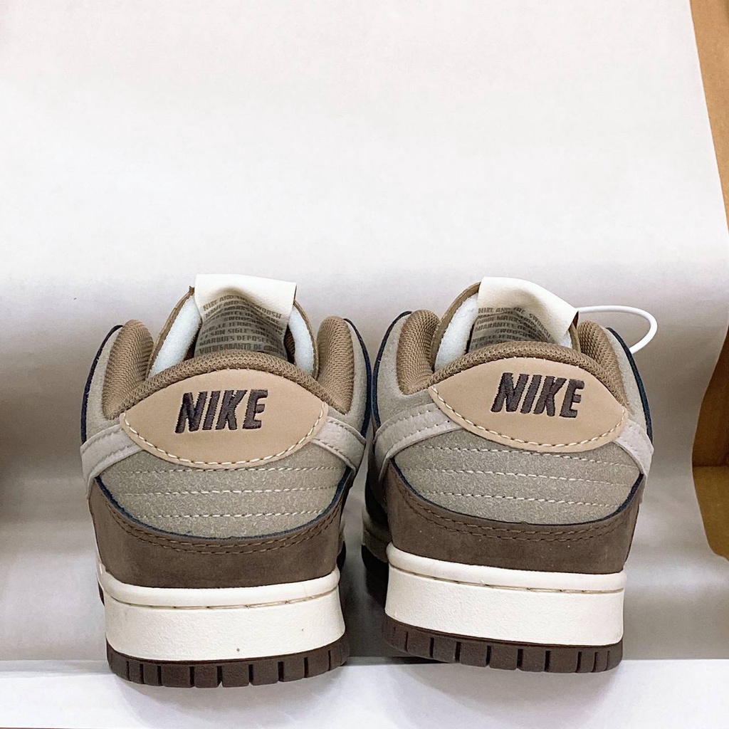 🎁Giày Thể thao da lộn màu nâu Sb D.unk low Coffe