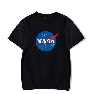 Áo Thun Tay Ngắn Chất Liệu Cotton In Logo NASA Phong Cách Hip Hop Thời Trang Mùa Hè Cho Nam Và Nữ # 1389
