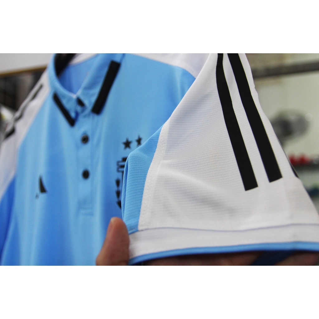 Áo polo Argentina xanh 2022-2023