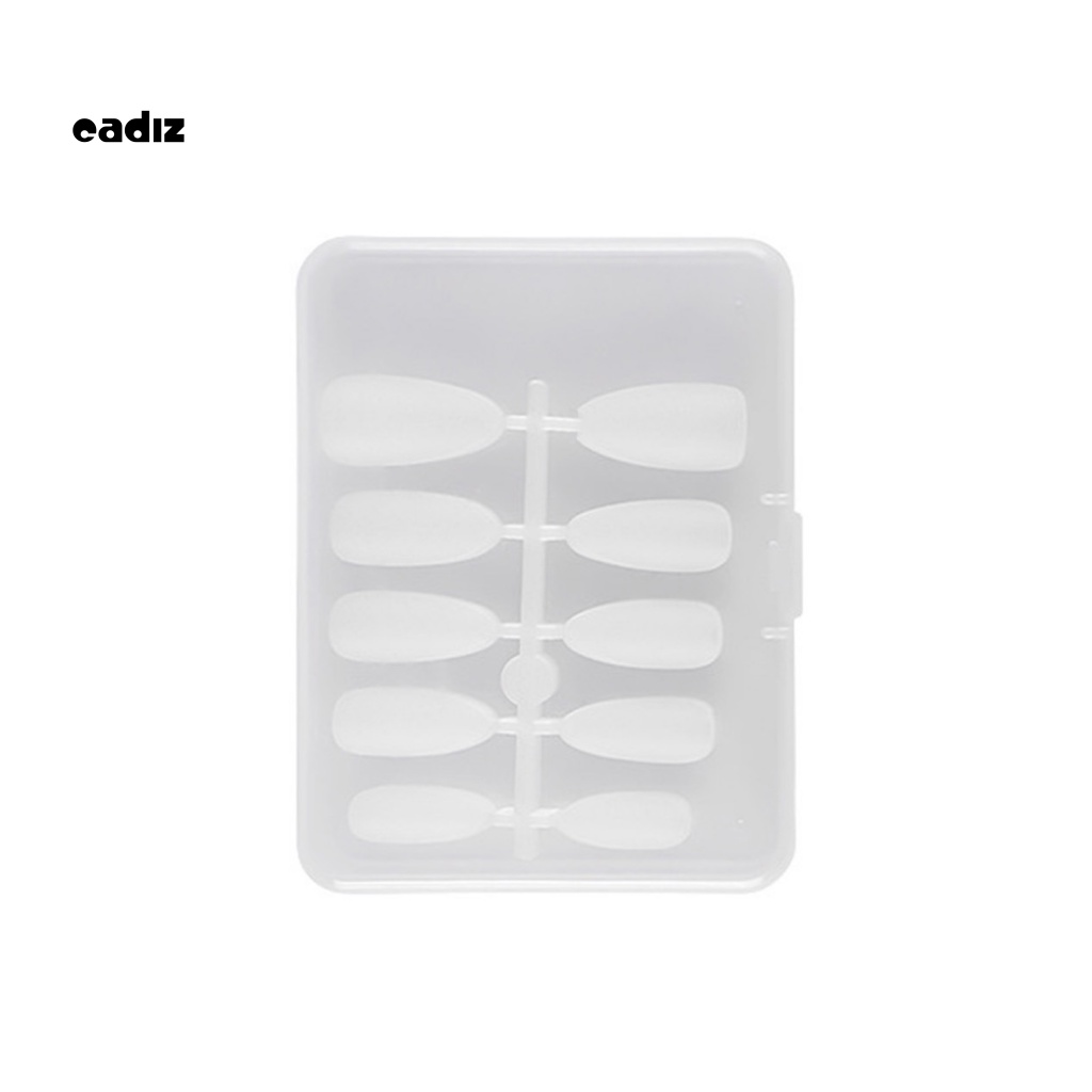 Set 100 Móng Tay Giả Không Mùi Dạng Nhấn Tiện Dụng