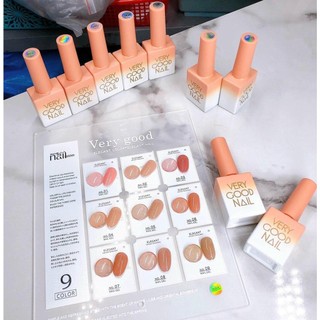 Sơn thạch Very good nail sét 9 mầu ( Tặng bảng mầu )