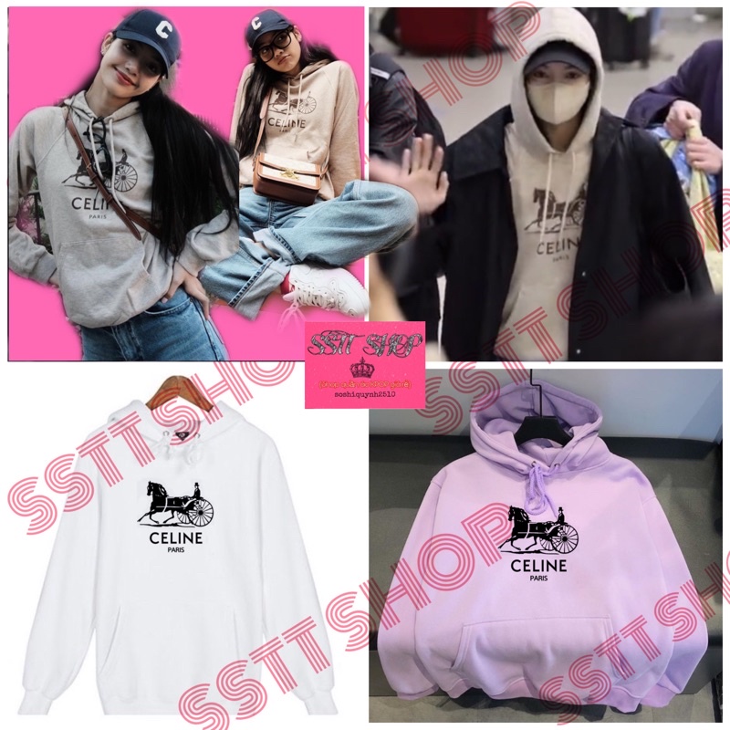Hoodie BP Lisa xe ngựa CLN