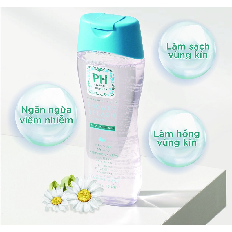 Dung dịch vệ sinh phụ nữ dạng gel PH Care Premium Feminine Wash Nhật Bản 150ml