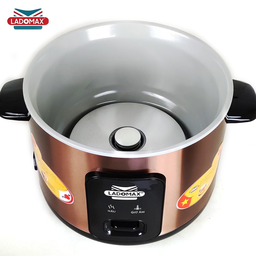 Nồi cơm điện nắp rời 1.8 lít LADOMAX HA-7118