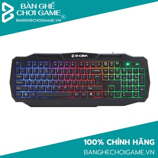 Bàn phím giả cơ E-Dra EK503 Led Rainbow - chống nước - bảo hành 2 năm chính hãng