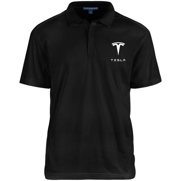 Áo thun Tesla POLO vải Cotton 100% cao cấp