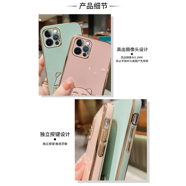 Ốp Điện Thoại Hình Mèo May Mắn 3d Cho iPhone 6 plus 6s plus 7 plus 8 plus xs max xr 11 pro max 12 pro max 13 pro max Gongxi Facai 14 plus 14 pro max | BigBuy360 - bigbuy360.vn