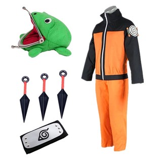 Bộ trang phục hóa trang nhân vật anime naruto dành cho trẻ em / người lớn