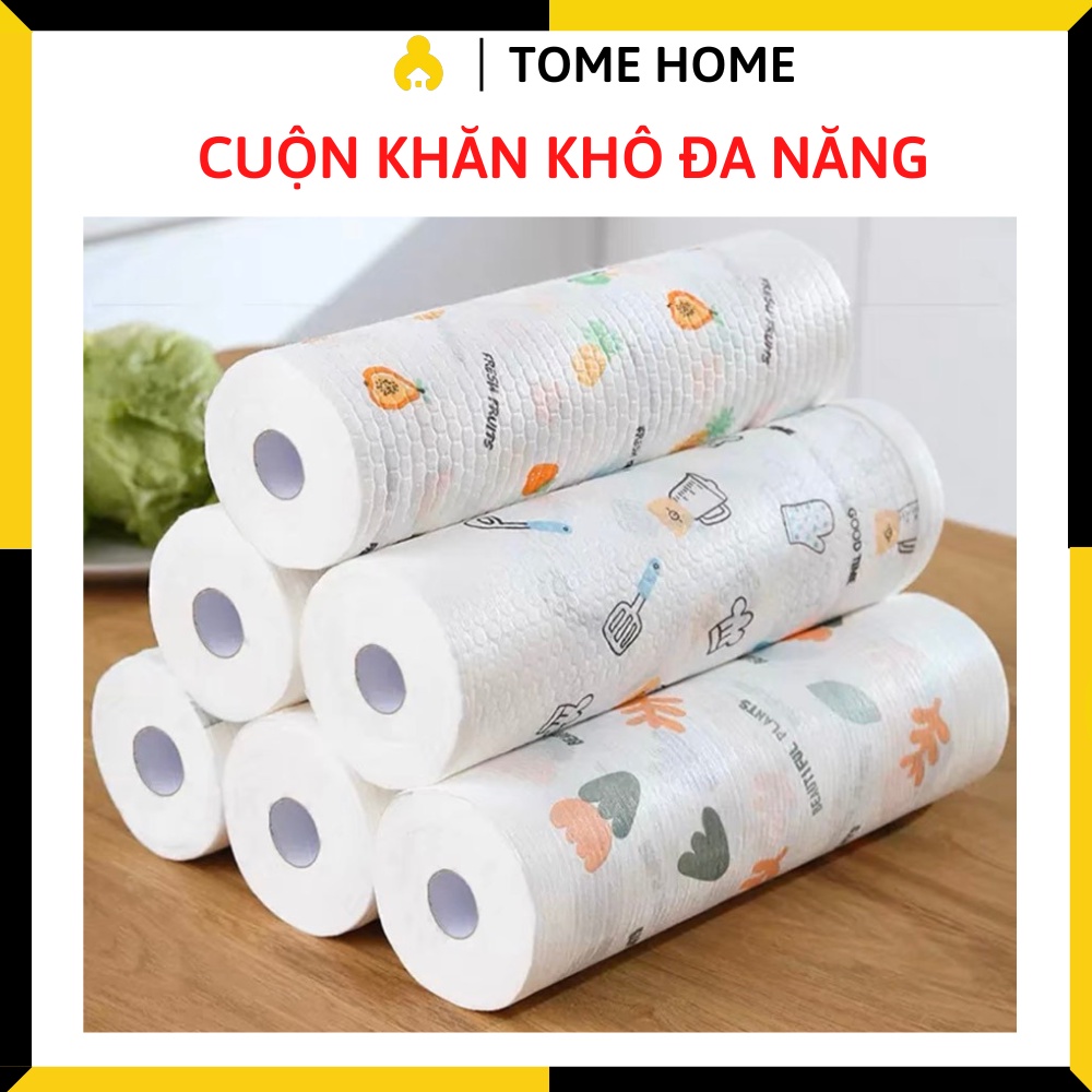 Cuộn Khăn Khô Đa Năng Dùng Cho Nhà Bếp, Siêu Dai Siêu Bền, Sử Dụng Nhiều Lần, Tiện Lợi
