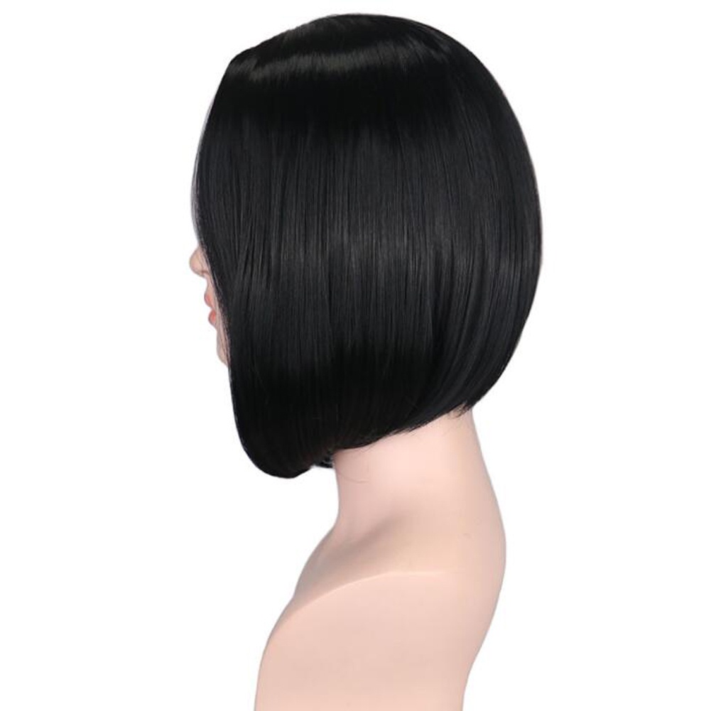 Bộ Tóc Giả Bob Ngắn 10 Inch Kiểu Bob Không Keo Dán Phía Trước