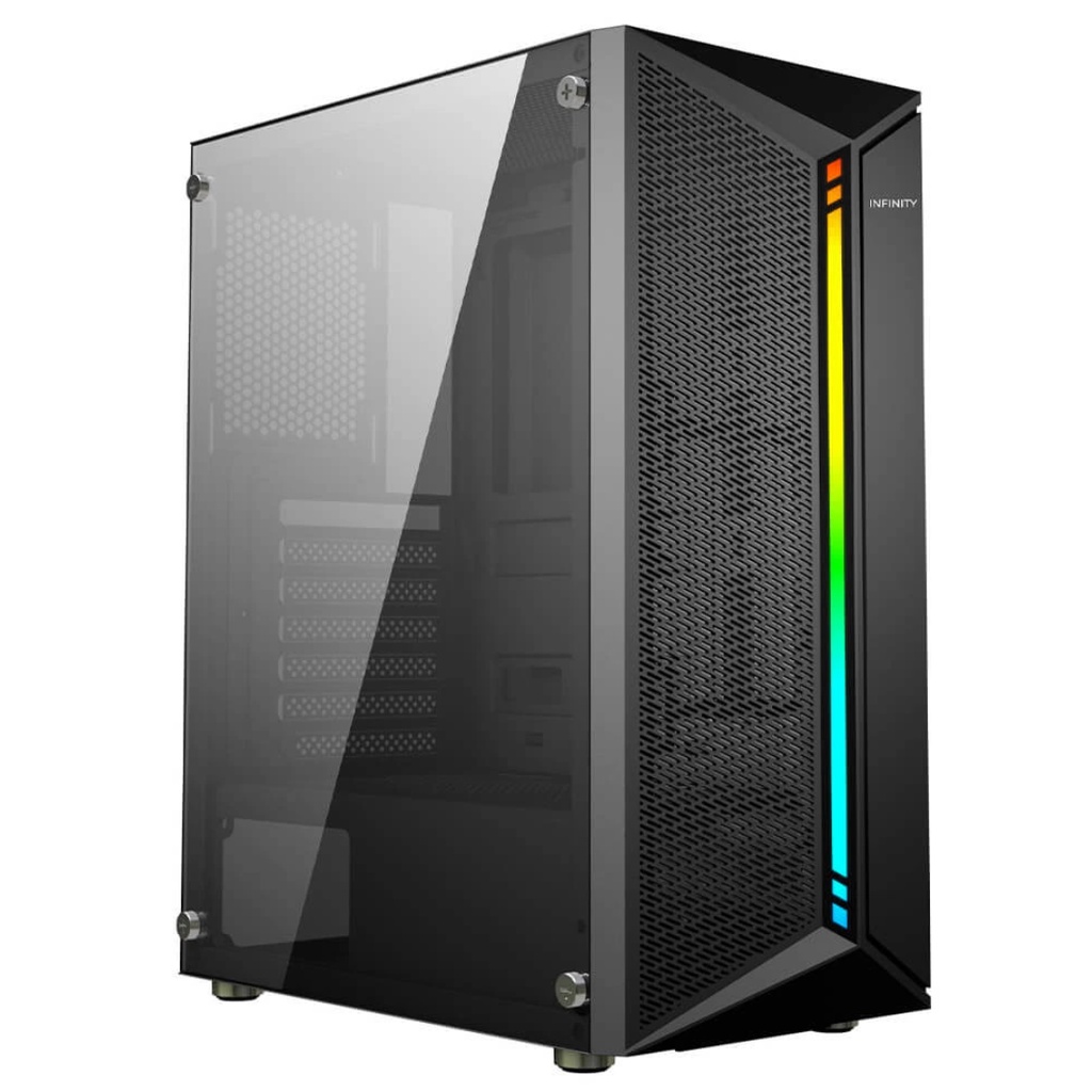 Vỏ Case Infinity Jikan – ATX Gaming Chassis ( không tặng kèm fan )