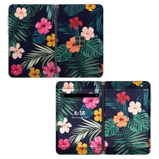 Skin decal dán Surface Duo mẫu Tropical Hibiscus (đã cắt sẵn, dễ dán)