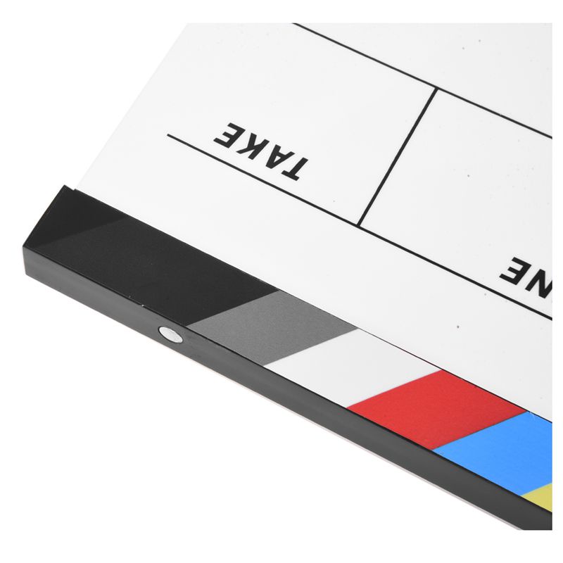 Bảng Clapperboard Nhiều Màu Sắc Bằng Acrylic Để Chơi Trò Chơi