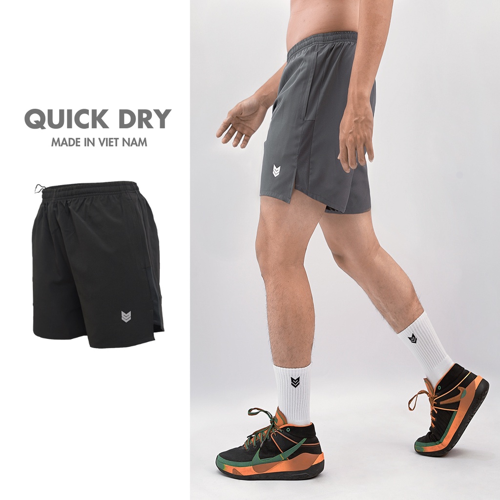 Quần short đùi thể thao Redikick Quick Dry QDMulti Unisex Nhanh khô thoáng mát Tập Gym chơi Bóng Rổ Tennis Chạy Bộ