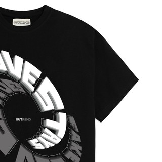 Áo Thun OUTREND Love Circle