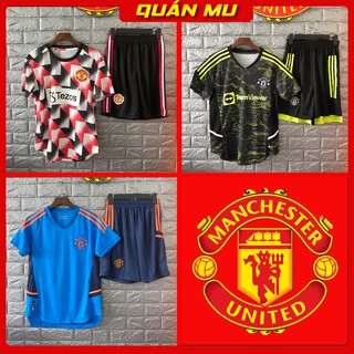  Set bộ thể thao quần áo bóng đá CLB Manchester United 2022 training phiên bản SPF  Bộ quần áo MU vải Thái xịn 