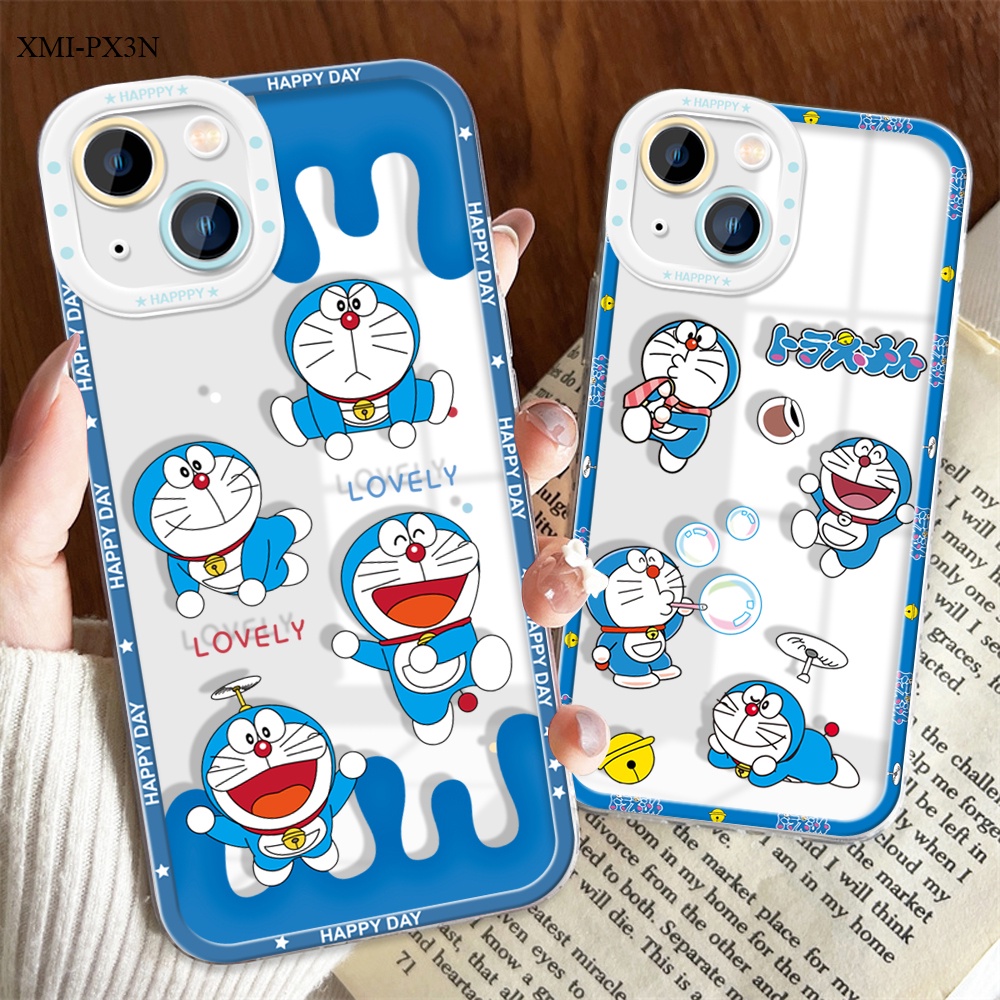 Xiaomi Poco M3 X3 X4 F3 GT NFC Pro 5G Cho Ốp lưng điện thoại In Hình Doraemon
