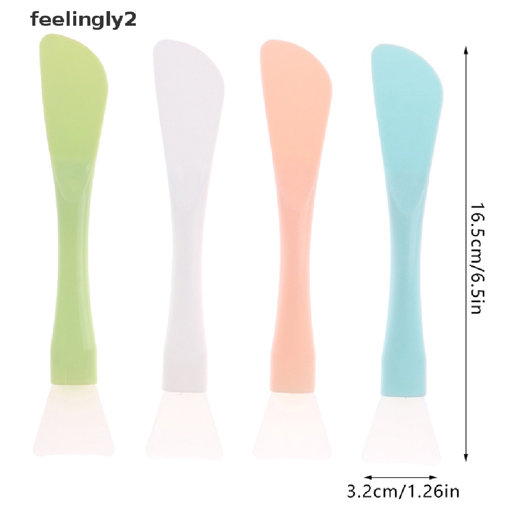 Cọ Đắp Mặt Nạ Silicone Hai Đầu Chuyên Nghiệp