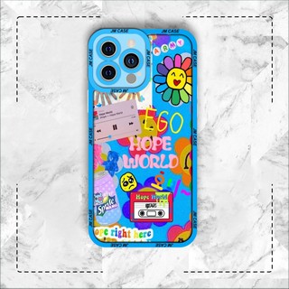 Ốp lưng iphone samsung xiaomi oppo cạnh vuông JMCase Ego Jhope Hope World