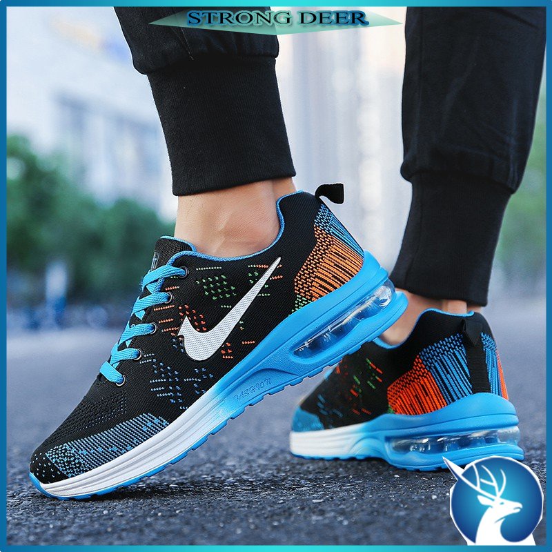 Giày Thể Thao Thoáng Khí Thời Trang Chống Trượt Kiểu Hàn Quốc Trẻ Trung Dành Cho Nam