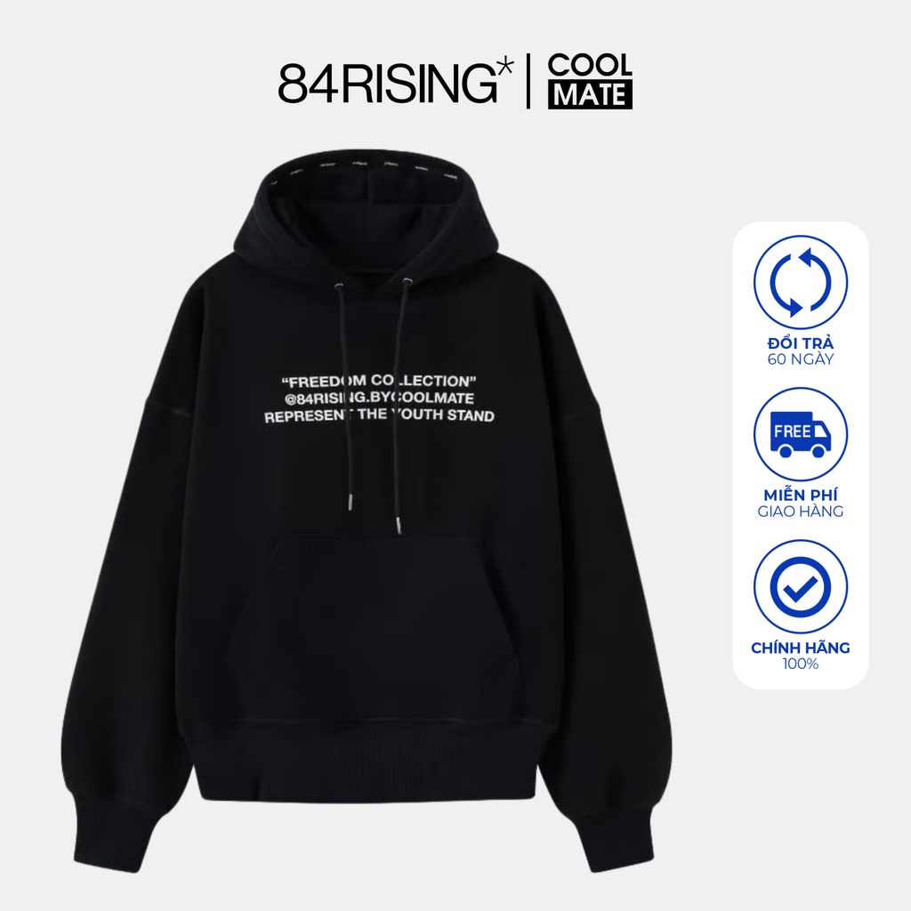 Áo hoodie oversize freedom collection – 84RISING