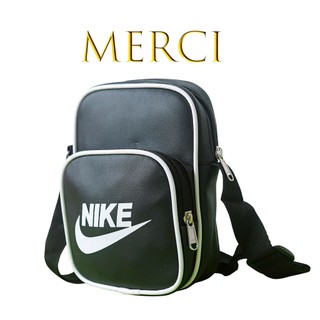 Túi đeo chéo nam nữ mini da cao cấp chống nước thời trang, túi đeo chéo nam nhiều ngăn da cao cấp, MERCI