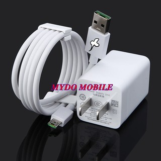 Bộ Sạc Nhanh VOOC vuông  4A cổng Micro UsB