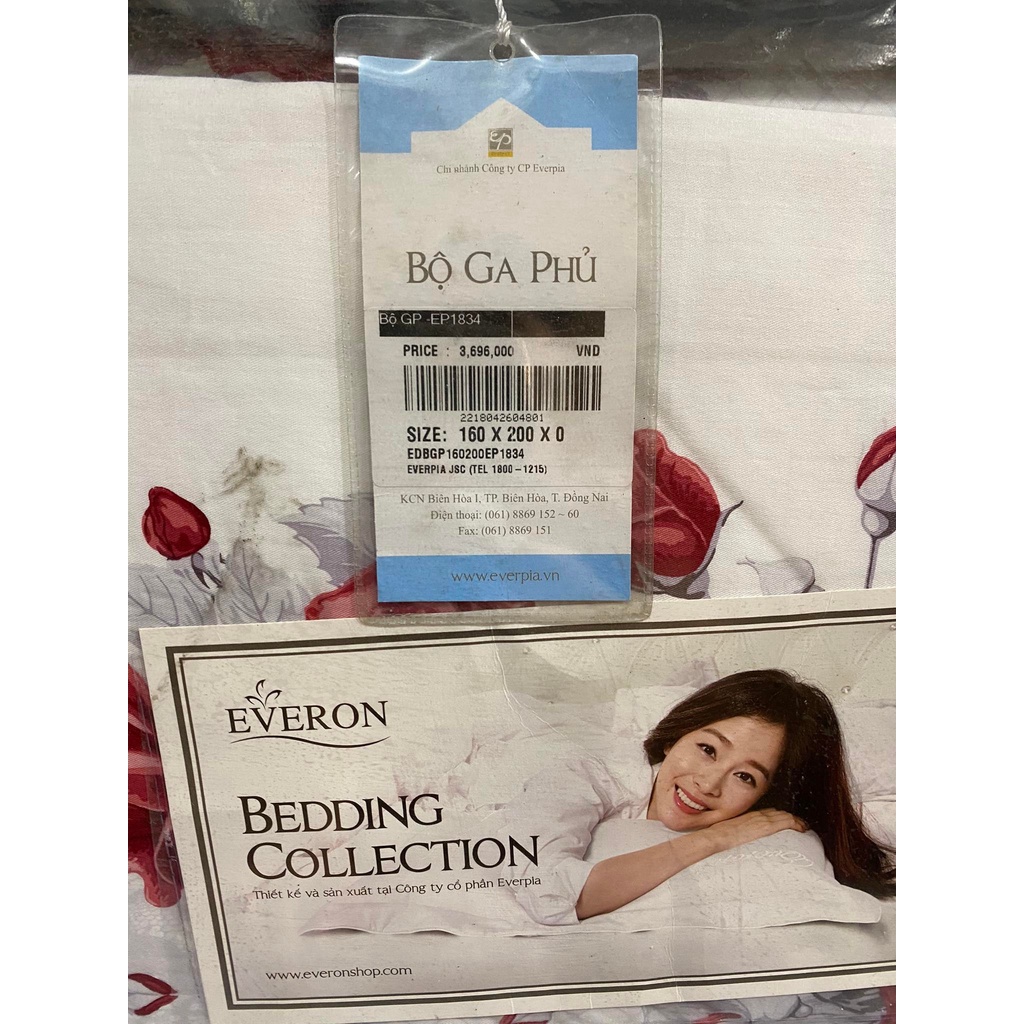 Bộ Drap phủ EVERON 1834