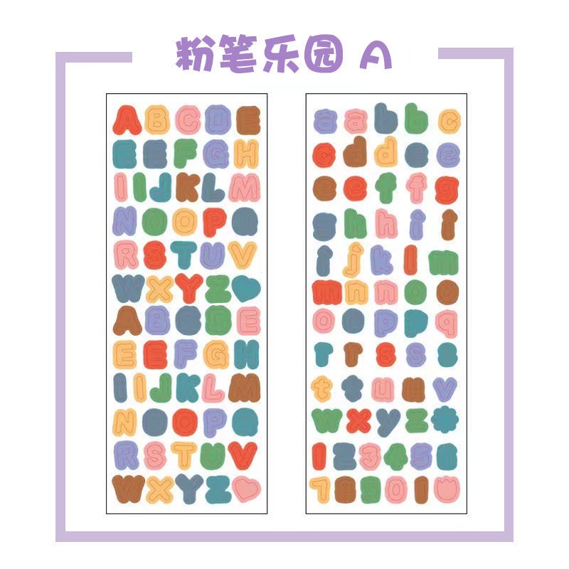 Miếng Dán Nút Bàn Phím Máy Tính / Laptop Họa Tiết Hoạt Hình Màu Trắng Đen Chống Thấm Nước