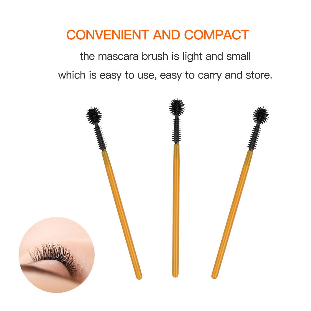 Cọ Mascara Lông Mày Bằng Silicone Trang Điểm Làm Đẹp Cho Nữ