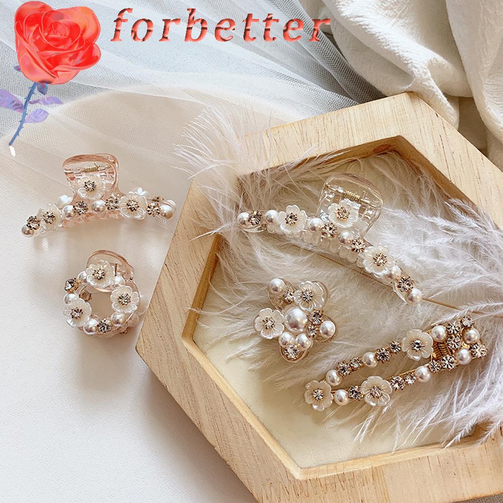 Kẹp Tóc Đính Ngọc Trai Thời Trang Dành Cho Nữ