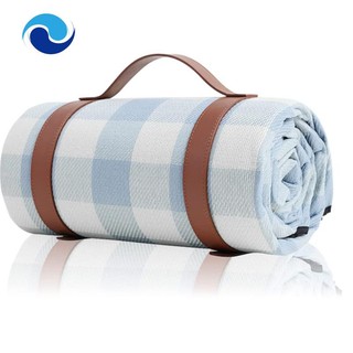 Thảm Picnic Chống Thấm Nước Chống Cát Cách Nhiệt Kèm Tay Cầm Mang Theo Đi Dã Ngoại